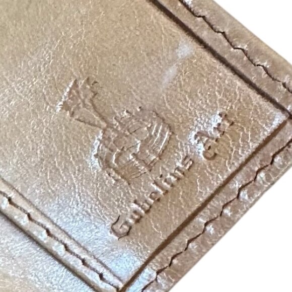 Goblelins Art Vintage Dog Wallet Diamond Leather Checkbook Size Large Many Slots - Picture 9 of 9